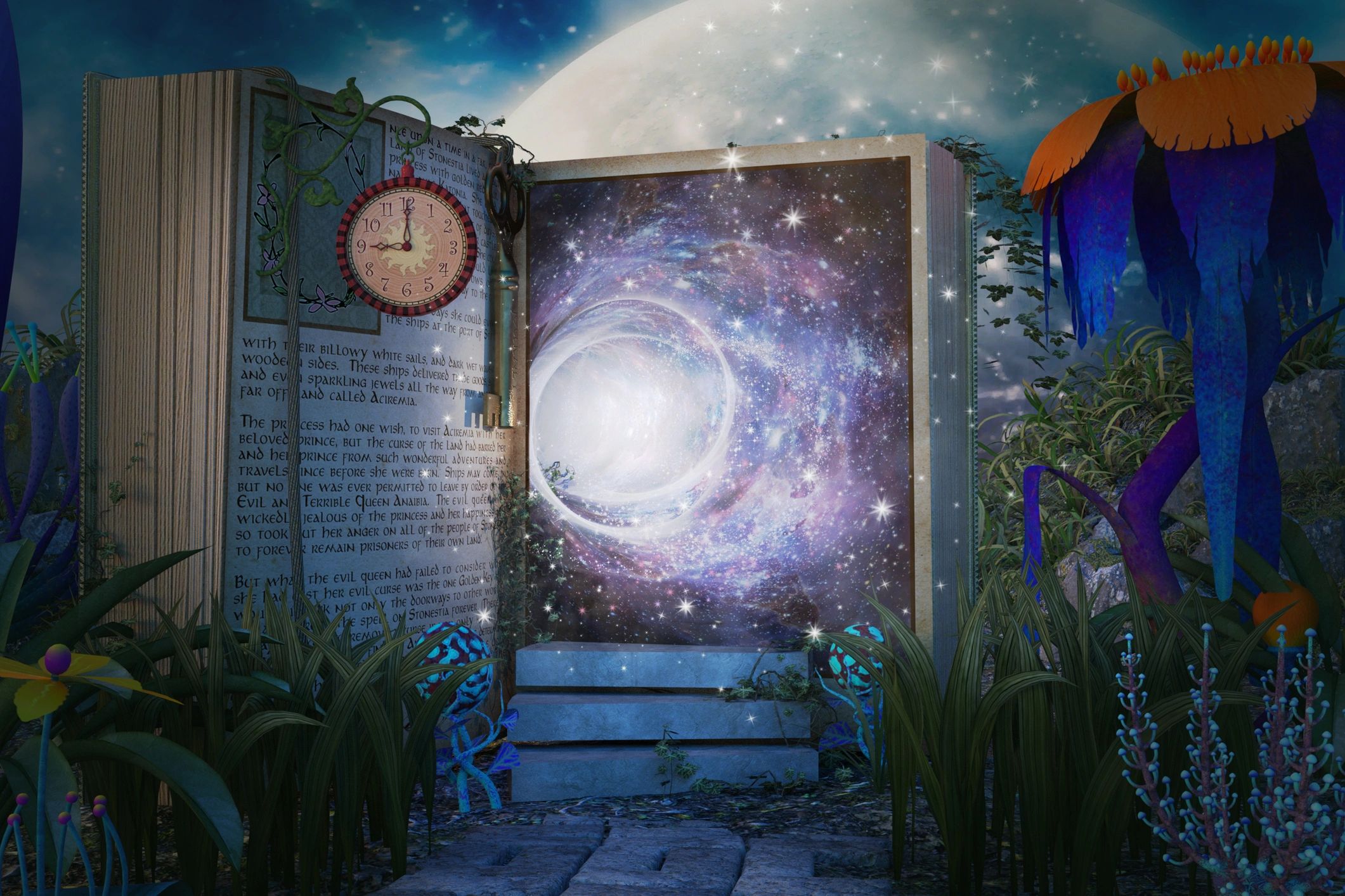 Door opening on the universe from GoDaddy
